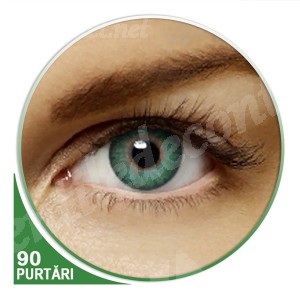 lentile de contact C55 verde sofclear