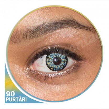 lentile de contact colorate illusion blue