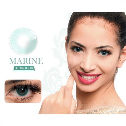 lentile de contact Turcoaz marin HD