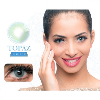 lentile de contact Topaz Albastru HD