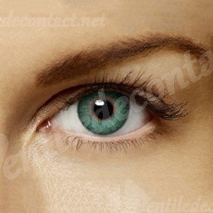 lentile de contact C55 verde sofclear