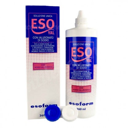 ESOYAL 360ml Solutie pentru lentile de contact cu acid hialuronic 